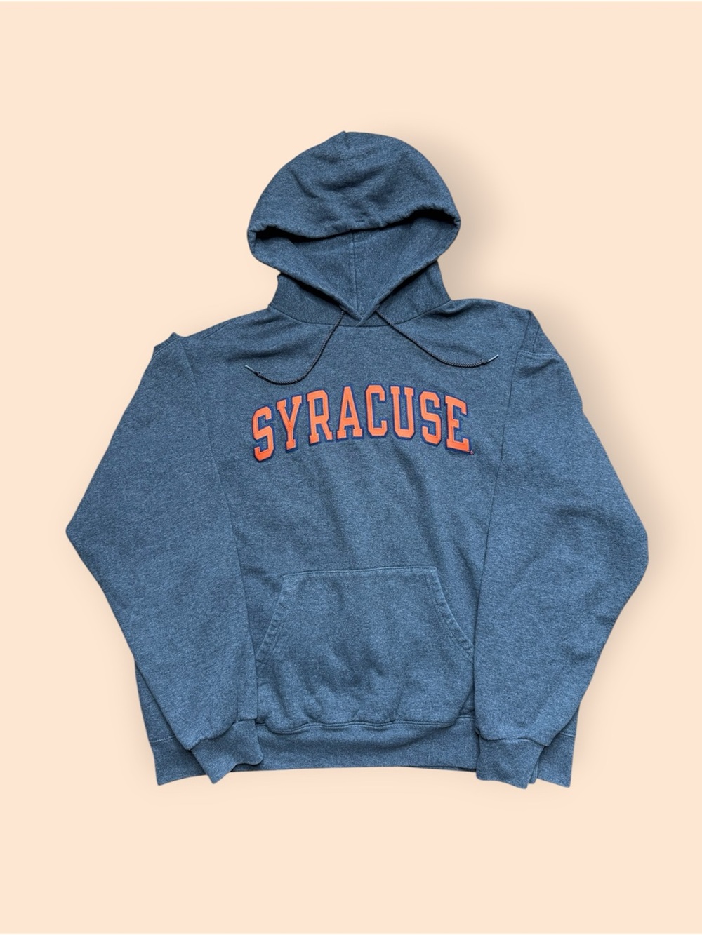 Vintage Syracuse University Y2K Champion Hoodie Men’s XL Gray Embroidered 2000s